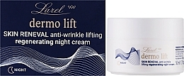 Нічний живильний крем для обличчя та повік - Larel Dermo Lift Skin Reneval Night Cream — фото N2