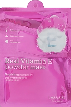 Парфумерія, косметика Маска для обличчя з вітаміном Е - Lassie'el Real Vitamin E Powder Mask