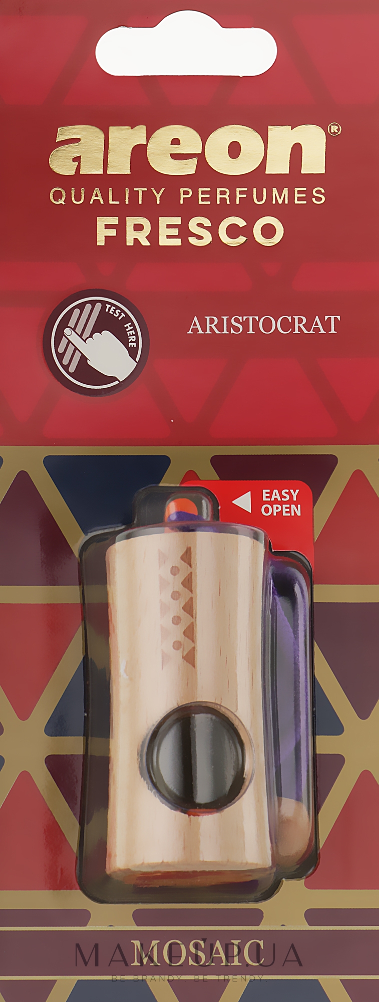 Ароматизатор повітря "Аристократ" - Areon Fresco Mosaic Aristocrat — фото 4ml