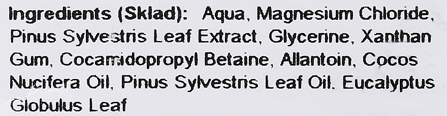 Хвойный экстракт для ванн с минералами и микроэлементами - Бишофит Mg++ — фото N5