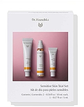 Духи, Парфюмерия, косметика Набор по уходу за лицом - Dr. Hauschka Sensitive Skin Set (milk/10ml + toner/10ml + cr/5ml)