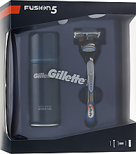 Духи, Парфюмерия, косметика УЦЕНКА Набор - Gillette Fusion5 (gel/75ml + razor) *