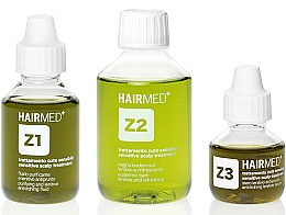 Парфумерія, косметика Набір - Hairmed Anti-itching Treatment Mix (h/fluid/100ml + shmp/200ml + h/ser/50ml)
