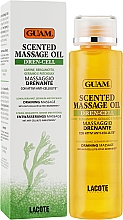 Ароматизована масажна олія з дренажним ефектом - Guam Scented Massage Oil Dren-Cell — фото N2