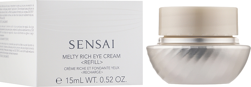 Крем для области вокруг глаз (сменный блок) - Sensai Melty Rich Eye Cream Refill — фото N2
