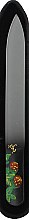 Парфумерія, косметика Скляна пилочка 95-1152, з ручним розписом, "Ягода", 115 мм - SPL