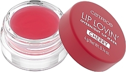 Маска для губ - Catrice Lip Lovin' Overnight Lip Mask Cherry Pop — фото N1