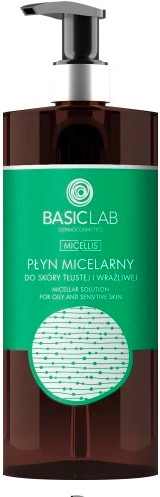 Мицеллярная вода для жирной и чувствительной кожи - BasicLab Dermocosmetics Micellis — фото N2