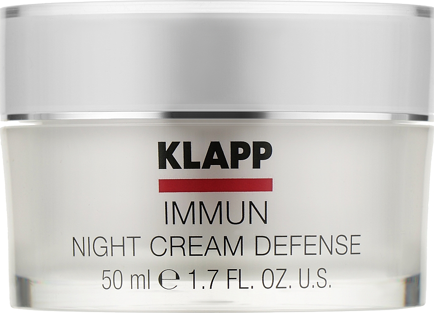 Крем для интенсивного ночного ухода - Klapp Immun Night Cream Defense — фото N1