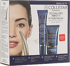 Духи, Парфюмерия, косметика Набор - Collistar Sonic Eye&Face System Perfecta Plus (eye/cr/15ml + cr/15ml + device)