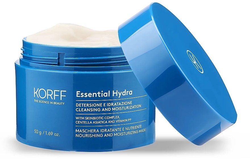 Маска для лица - Korff Essential Hydra Cleansing And Moisturization Mask — фото N2