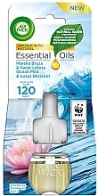 Електричний освіжувач повітря "Лотос і морський бриз" - Air Wick Essential Oils Electric Ocean Mist & Lotus Blossom (змінний блок) — фото N1
