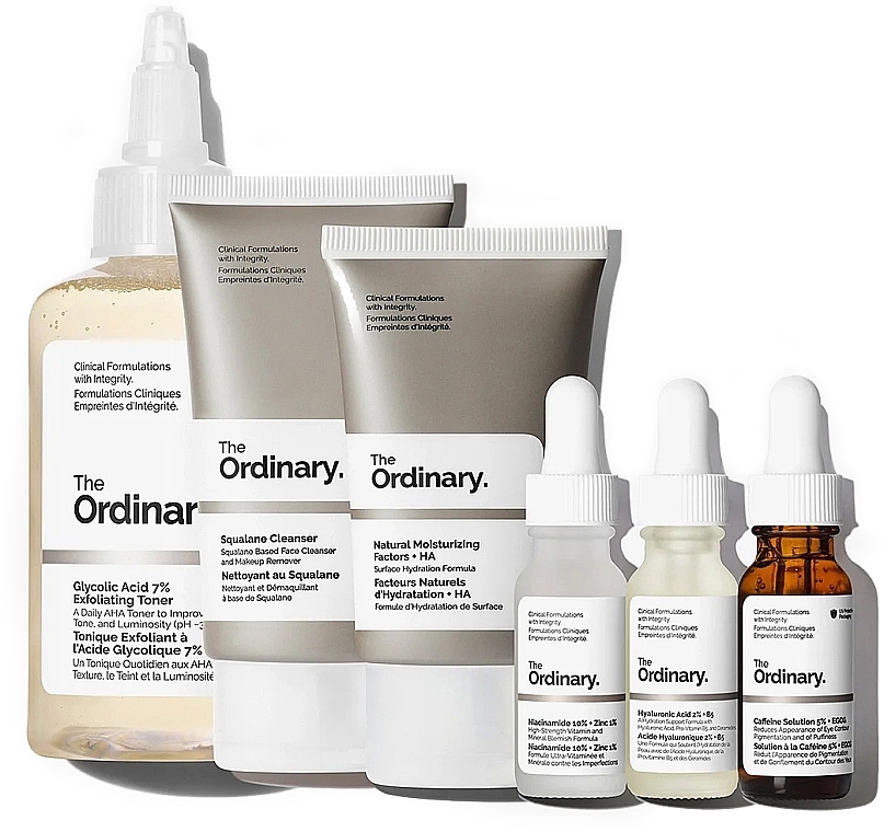 Набор, 6 продуктов - The Ordinary The Mini Discovery Set — фото N2