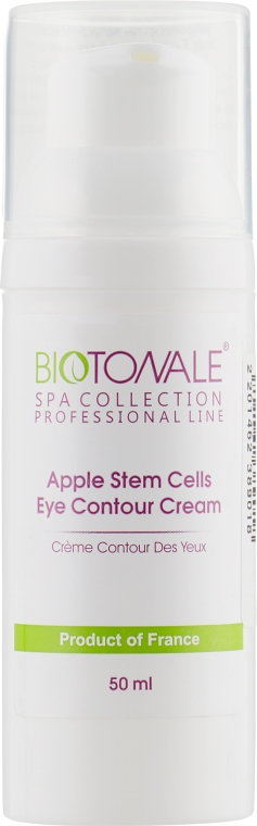Крем для век со стволовыми клетками яблок - Biotonale Apple Stem Cells Eye Contour Cream (дозатор) — фото N1