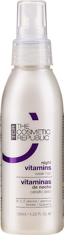 Ночной витаминный комплекс против выпадения волос - The Cosmetic Republic Night Restructuring Vitamins — фото N1