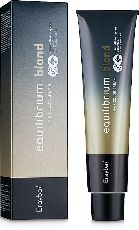 УЦЕНКА Крем-краска для волос - Erayba Equilibrium Blond Hair Color Cream * — фото N1