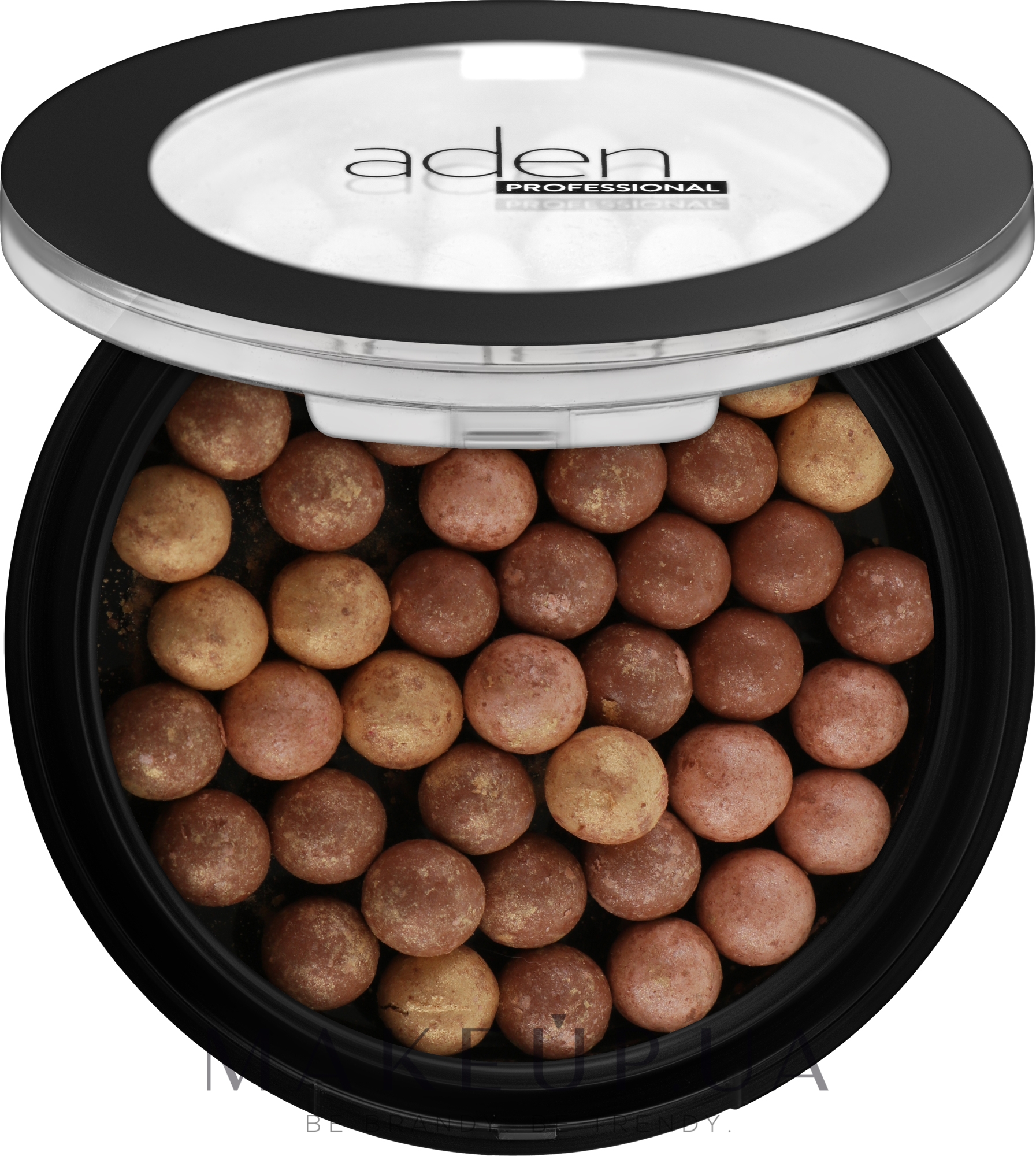 Пудра в шариках - Aden Cosmetics Powder Pearls — фото 03 - Almond
