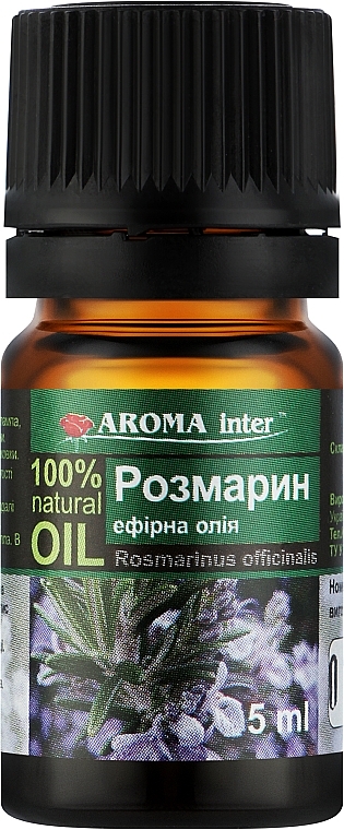 Эфирное масло "Розмарин" - Aroma Inter — фото N3