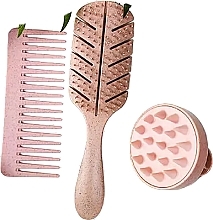 Парфумерія, косметика Набір аксесуарів для волосся, рожевий - Yeye