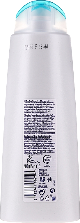 Шампунь-кондиціонер - Dove Hair Therapy Shampoo And Conditioner — фото N2
