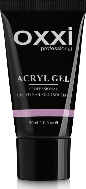 Акрил гель для ногтей - Oxxi Professional Acryl Gel UV/LED Nail Gel