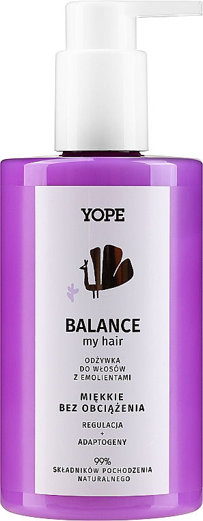 Кондиционер для волос со смягчающими компонентами - Yope Balance — фото N1