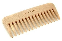 Гребень для волос - Acca Kappa Small Wooden Comb — фото N1