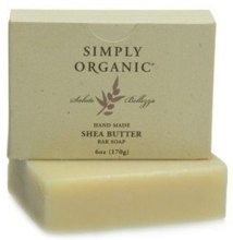 Парфумерія, косметика Мило з маслом каріте - Simply Organic Bath & Body Soap Shea Butter