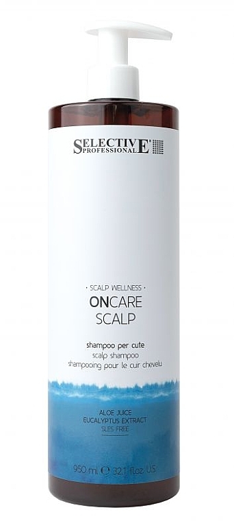 Шампунь для всіх типів шкіри голови - Selective Professional OnCare Scalp Skin Shampoo — фото N1