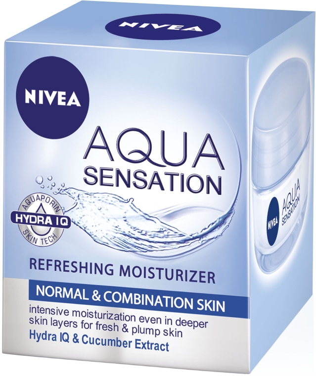 Крем, пробуджуючий денний - NIVEA Aqua Sensation Refreshing Moisturizer