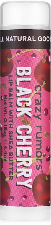 Бальзам для губ - Crazy Rumors Black Cherry Lip Balm — фото N1