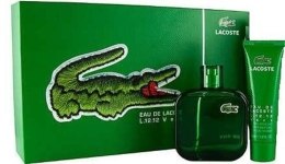 Парфумерія, косметика Eau De Lacoste L. 12.12 Vert - Набір (edt/100ml + sh/g/50ml)