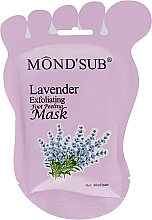 Відлущувальна маска-пілінг для ніг з екстрактом лаванди - Mond'Sub Lavender Exfoliating Foot Peeling Mask — фото N1