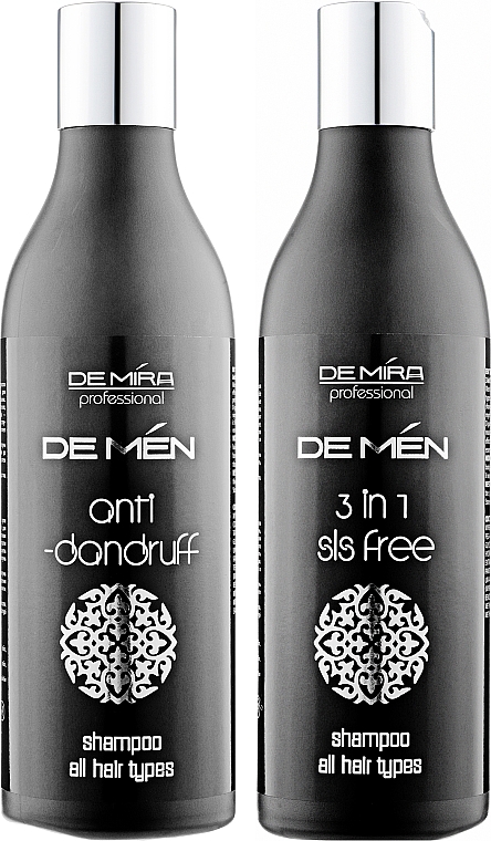 Набор профессионального ухода за волосами для мужчин - DeMira Professional DeMen (shm/2x300ml) — фото N2