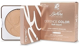 Парфумерія, косметика Пудра для обличчя з ефектом сяяння - BioNike Defense Color Soft Touch Sparkling Compact Face Powder