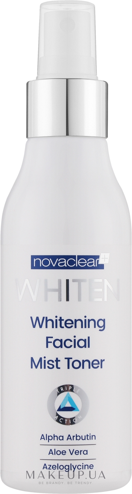 Мист-тоник для лица - Novaclear Whiten Whitening Face Mist Toner — фото 100ml
