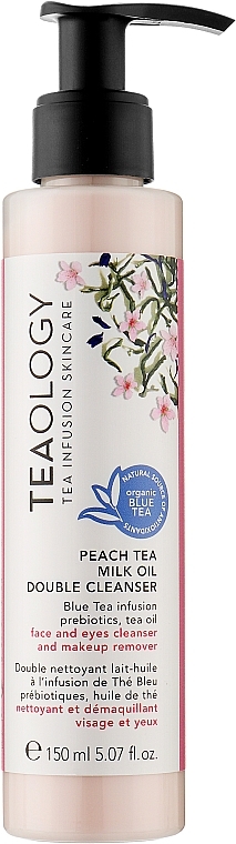 Очищающие молочко для лица - Teaology Peach Tea Double Cleanser Milk Oil — фото N1