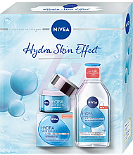 Набір - NIVEA Hydra Skin Effect (f/cr/50ml + micel/water/400ml) — фото N1