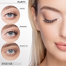 Накладные ресницы - Nanolash Diy Eyelash Extensions Flirty — фото N4