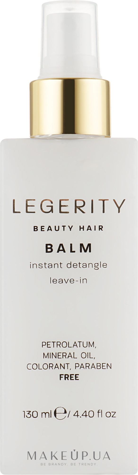 Бальзам для волос "Мгновенное распутывание" - Screen Legerity Beauty Hair Balm Instant Detangle — фото 130ml