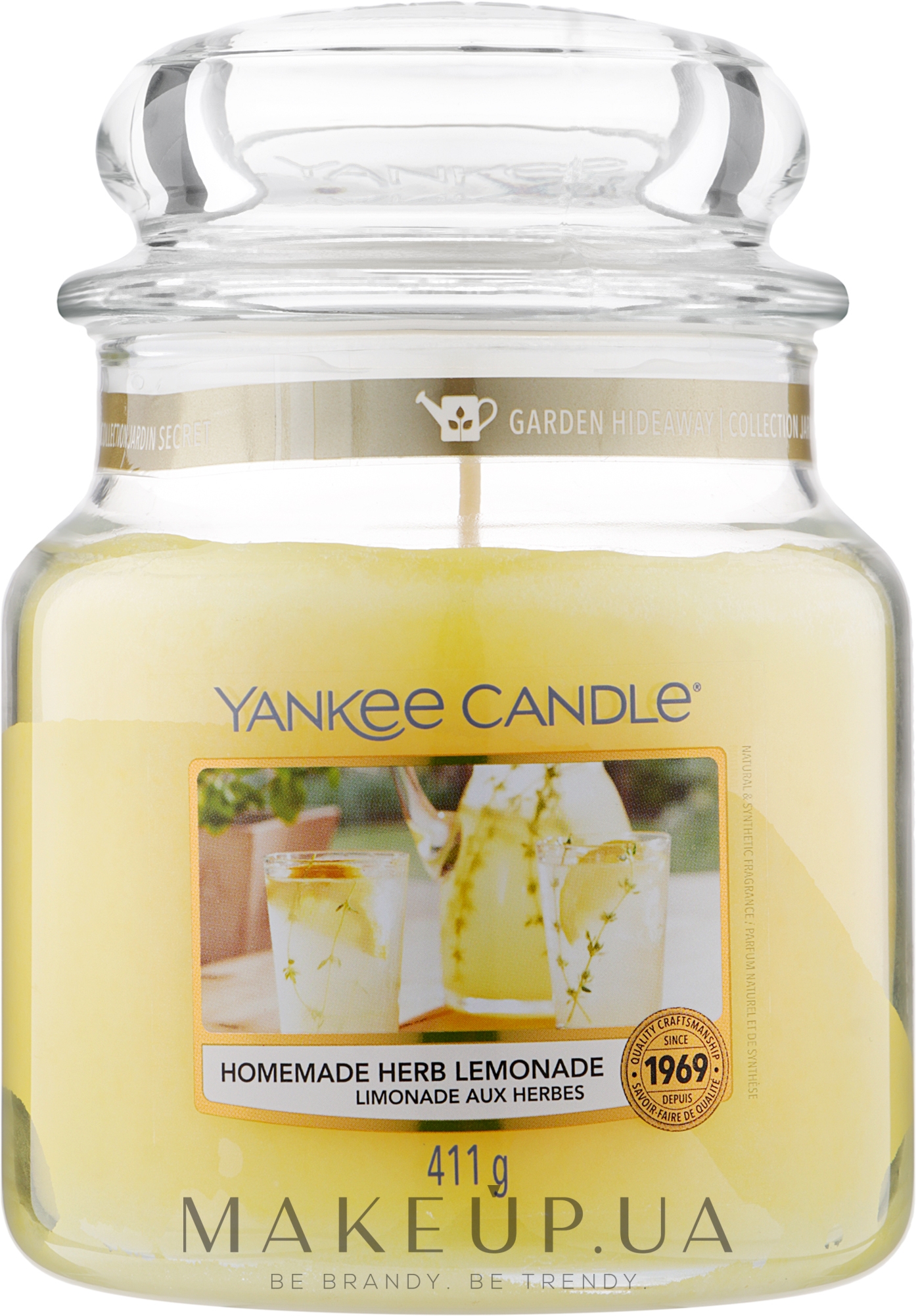 Ароматична свічка - Yankee Candle Homemade Herb Lemonade — фото 411g