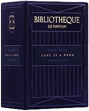 Bibliotheque de Parfum Love Is A Drug - Парфюмированная вода (мини) — фото N2