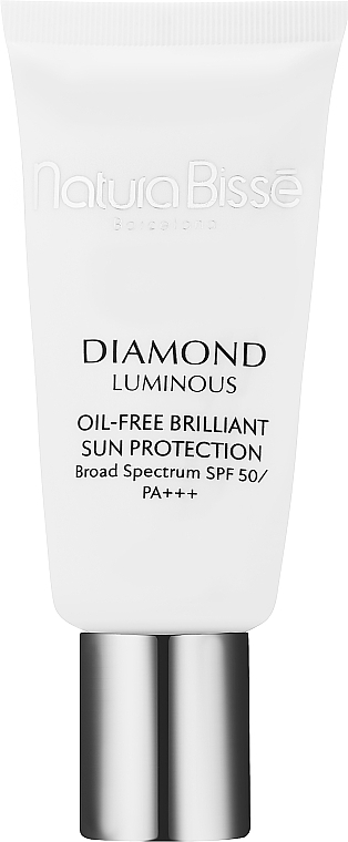 Освітлюючий захисний крем - Natura Bisse Diamond White SPF 50 +++ Oil Free Brilliant Protection — фото N1