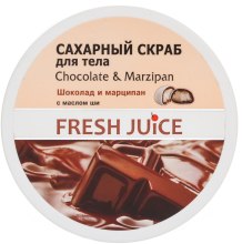 Парфумерія, косметика УЦЕНКА Цукровий скраб для тіла - Fresh Juice Chocolate and Marzipan *