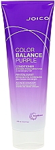 Оттеночный кондиционер для нейтрализации желтизны для светлых и седых волос - Joico Color Balance Purple Conditioner — фото N1