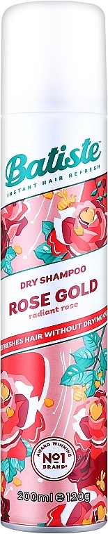 Сухий шампунь - Batiste Rose Gold Dry Shampoo — фото N1