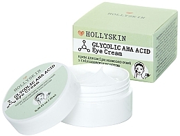 Крем для кожи вокруг глаз с гликолевой кислотой - Hollyskin Glycolic AHA Acid Eye Cream — фото N1