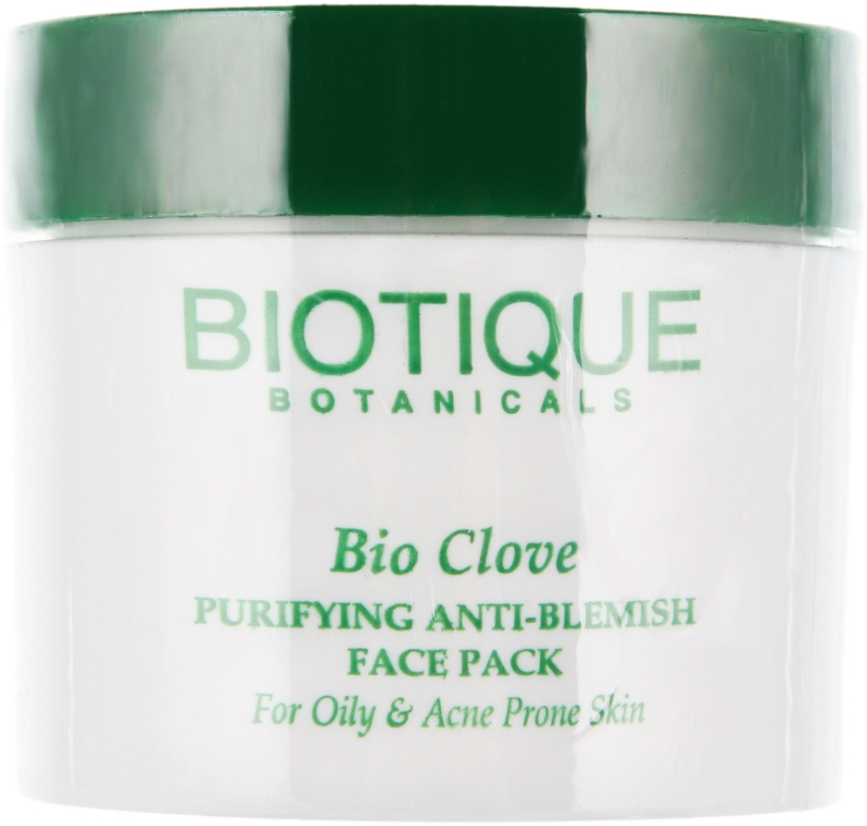 Очищающая анти-пигментная маска "Био Гвоздика" - Biotique Bio Clove Purifying Anti- Blemish Face Pack — фото N4