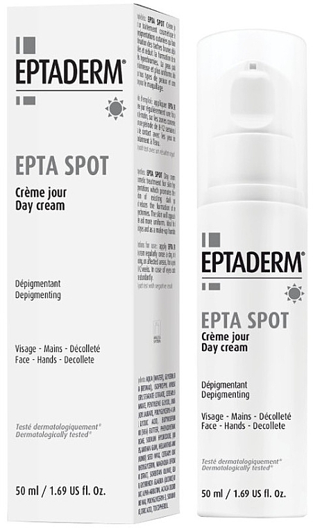 Дневной крем для лица - Eptaderm Epta Spot Day Cream — фото N2
