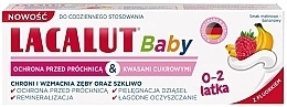Парфумерія, косметика Зубна паста для дітей "Антикарієс & Захист від цукрової кислоти", 0-2 роки - Lacalut Baby